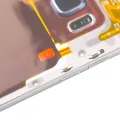 Mid-Frame Housing For Samsung Galaxy S6 Edge Plus (With Small Parts) (White Pearl)