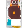 Mid-Frame Housing For Samsung Galaxy S6 Edge Plus (With Small Parts) (White Pearl)