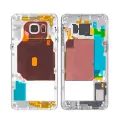 Mid-Frame Housing For Samsung Galaxy S6 Edge Plus (With Small Parts) (White Pearl)