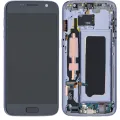 OLED Assembly With Frame For Samsung Galaxy S7 (Refurbished) (All US Models) (Black Onyx)