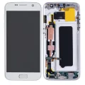 OLED Assembly With Frame For Samsung Galaxy S7 (Refurbished) (All US Models) (Silver Titanium)