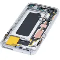 OLED Assembly With Frame For Samsung Galaxy S7 (Refurbished) (All US Models) (Silver Titanium)