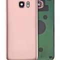 Back Cover Glass With Camera Lens For Samsung Galaxy S7 Edge (Service Pack) (Rose Pink)