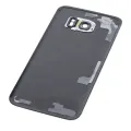 Back Cover Glass With Camera Lens For Samsung Galaxy S7 Edge (Service Pack) (Silver)