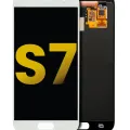 OLED Assembly Without Frame For Samsung Galaxy S7 (Refurbished) (White Pearl)