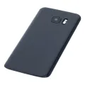 Back Cover Glass With Camera Lens For Samsung Galaxy S7 (No Logo) (Aftermarket Plus) (Black Onyx)
