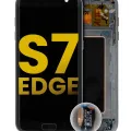 OLED Assembly With Frame For Samsung Galaxy S7 Edge (International / G935F) (Refurbished) (Black Onyx)
