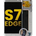 OLED Assembly With Frame For Samsung Galaxy S7 Edge (International / G935F) (Refurbished) (Silver)