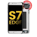 OLED Assembly With Frame For Samsung Galaxy S7 Edge G935A (North American Version) (Refurbished) (Silver)
