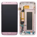 OLED Assembly With Frame For Samsung Galaxy S7 Edge G935A (North American Version) (Refurbished) (Rose Gold)