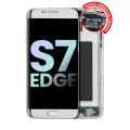 OLED Assembly With Frame For Samsung Galaxy S7 Edge G935A (North American Version) (Service Pack) (Silver)