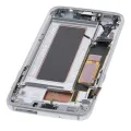 OLED Assembly With Frame For Samsung Galaxy S7 Edge G935A (North American Version) (Service Pack) (Silver)