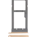 Single Sim Card Tray For Samsung Galaxy S7 Edge (Gold)