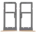 Single Sim Card Tray For Samsung Galaxy S7 Edge (Gold)