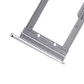 Single Sim Card Tray For Samsung Galaxy S7 Edge (Silver)