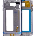 Mid-Frame Housing For Samsung Galaxy S7 Edge (With Small Parts) (Black)