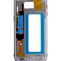 Mid-Frame Housing For Samsung Galaxy S7 Edge (With Small Parts) (Black)