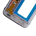 Mid-Frame Housing For Samsung Galaxy S7 Edge (With Small Parts) (Black)