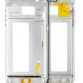 Mid-Frame Housing For Samsung Galaxy S7 Edge (With Small Parts) (White)