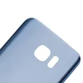 Back Cover Glass With Camera Lens For Samsung Galaxy S7 Edge (No Logo) (Aftermarket Plus) (Coral Blue)