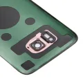 Back Cover Glass With Camera Lens For Samsung Galaxy S7 Edge (No Logo) (Aftermarket Plus) (Rose Pink)