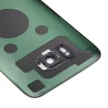 Back Cover Glass With Camera Lens For Samsung Galaxy S7 Edge (No Logo) (Aftermarket Plus) (Black)