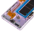 OLED Assembly With Frame For Samsung Galaxy Note 8 (Service Pack) (Orchid Gray)