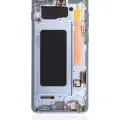 OLED Assembly With Frame For Samsung Galaxy S10 Plus (Used OEM Pull: Grade A) (Prism Blue)