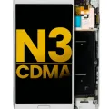 OLED Assembly With Frame For Samsung Galaxy Note 3 (Refurbished) (Verizon / Sprint) (White)
