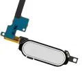 Home Button With Flex Cable For Samsung Galaxy Note 4 (White)