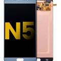 OLED Assembly Without Frame For Samsung Galaxy Note 5 (Refurbished) (Silver Titan)