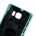 Back Cover Glass For Samsung Galaxy Note 5 (No Logo) (Aftermarket Plus) (Black Sapphire)