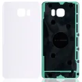 Back Cover Glass For Samsung Galaxy Note 5 (No Logo) (Aftermarket Plus) (White Pearl)
