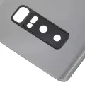 Back Cover Glass With Camera Lens For Samsung Galaxy Note 8 (No Logo) (Aftermarket Plus) (Silver)