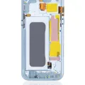 OLED Assembly With Frame For Samsung Galaxy A5 (A520 / 2017) (Aftermarket Plus) (Blue Mist)