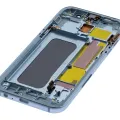 OLED Assembly With Frame For Samsung Galaxy A5 (A520 / 2017) (Aftermarket Plus) (Blue Mist)
