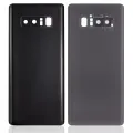 Back Cover Glass With Camera Lens For Samsung Galaxy Note 8 (Service Pack) (Midnight Black)
