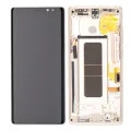 OLED Assembly With Frame For Samsung Galaxy Note 8 (Refurbished) (Maple Gold)