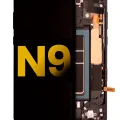 OLED Assembly With Frame For Samsung Galaxy Note 9 (Refurbished) (Midnight Black)