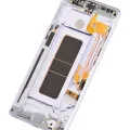OLED Assembly With Frame For Samsung Galaxy Note 8 (Refurbished) (Orchid Gray)