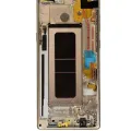 OLED Assembly With Frame For Samsung Galaxy Note 8 (Service Pack) (Maple Gold)