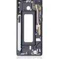 Mid-Frame Housing For Samsung Galaxy Note 8 (With Small Parts) (Midnight Black)