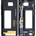 Mid-Frame Housing For Samsung Galaxy S8 (With Small Parts) (Midnight Black)