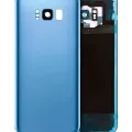 Back Cover Glass With Camera Lens For Samsung Galaxy S8 Plus (No Logo) (Aftermarket Plus) (Coral Blue)