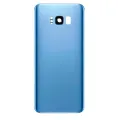 Back Cover Glass With Camera Lens For Samsung Galaxy S8 Plus (No Logo) (Aftermarket Plus) (Coral Blue)