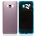 Back Cover Glass With Camera Lens For Samsung Galaxy S8 Plus (No Logo) (Aftermarket Plus) (Rose Pink)