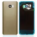 Back Cover Glass With Camera Lens For Samsung Galaxy S8 Plus (No Logo) (Aftermarket Plus) (Maple Gold)