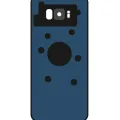 Back Cover Glass With Camera Lens For Samsung Galaxy S8 (Service Pack) (Arctic Silver)