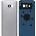 Back Cover Glass With Camera Lens For Samsung Galaxy S8 (Service Pack) (Arctic Silver)