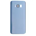 Back Cover Glass With Camera Lens For Samsung Galaxy S8 (No Logo) (Aftermarket Plus) (Coral Blue)